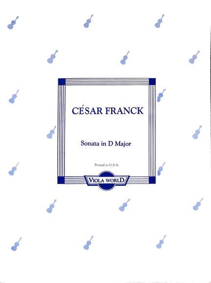 Franck, C: Sonate D-Dur