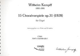 Kempff, W: 15 Choralvorspiele