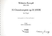 Kempff, W: 15 Choralvorspiele
