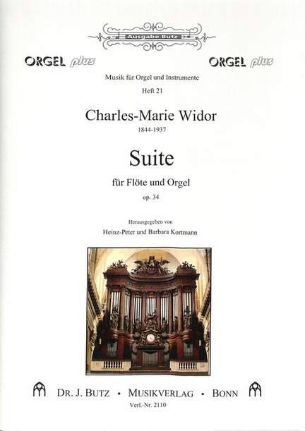 Widor, C: Suite op 34
