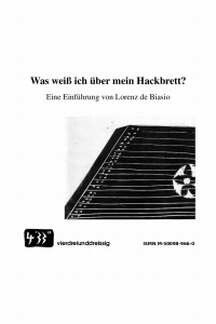 Was weiß ich über mein Hackbrett