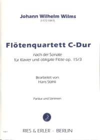 Wilms, J W: Quartett C-Dur nach der Sonate op 15/3