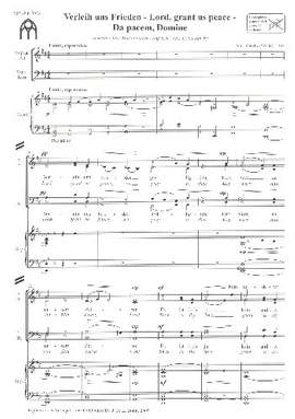 Mawby, C: Lord grant us peace - Da pacem domine
