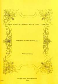 Thuille, L: Sonate in d Minor D minor op. 1