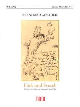 Gortheil, B: Fink und Frosch