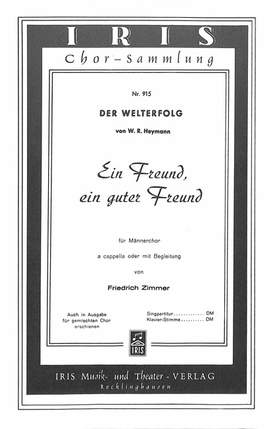 Heymann, W R: Ein Freund ein guter Freund