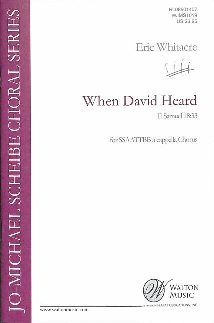 Whitacre, E: When David heard