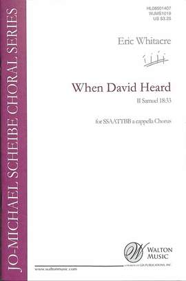 Whitacre, E: When David heard