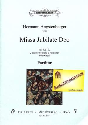 Angstenberger, H: Missa jubilate deo