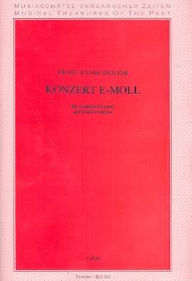 Richter, F X: Konzert e-moll