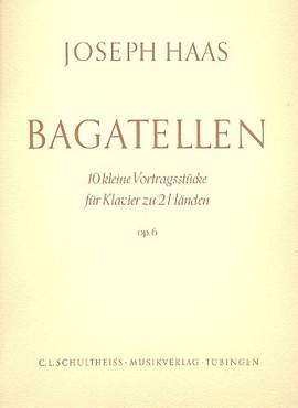 Haas, J: 10 Bagatellen op 6