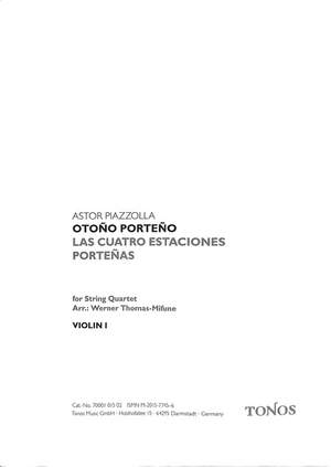 Piazzolla, A: Otono porteno