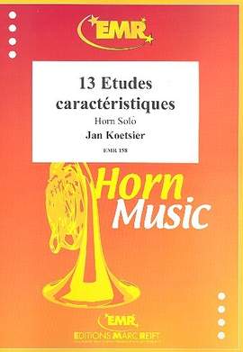 Koetsier, J: 13 Etudes caracteristiques