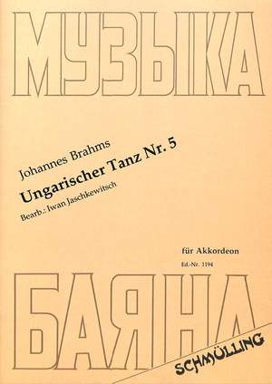 Brahms, J: Ungarischer Tanz 5