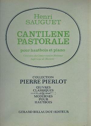 Sauguet, H: Cantilene Pastorale