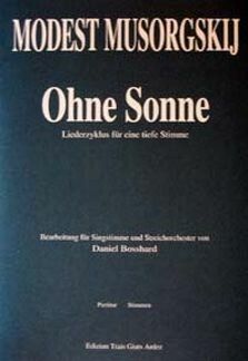 Moussorgsky, M: Ohne Sonne - Liederzyklus