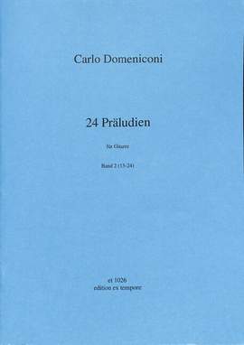 Domeniconi, C: 24 Präludien 2 (13-24)
