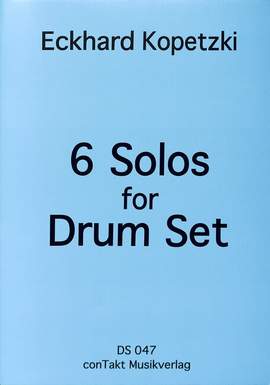 Kopetzki, E: 6 Solos for drum set