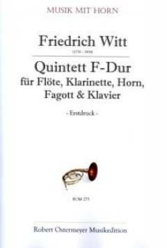 Witt, F: Quintett F-Dur