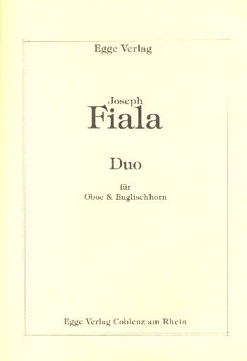 Fiala, J: Duo