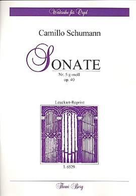 Schumann, C: Sonate 5 g-moll op 40