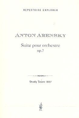 Arensky, A S: Suite op 7