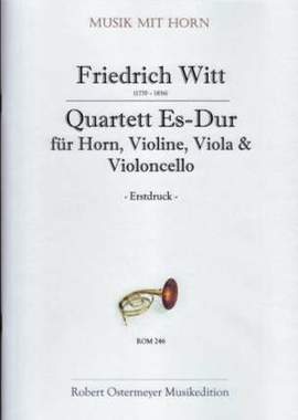 Witt, F: Quartett Es-Dur