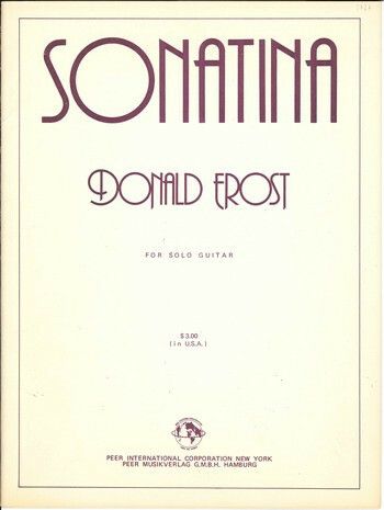 Frost, D: Sonatine