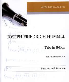 Hummel, J F: Trio in B-Dur B flat major