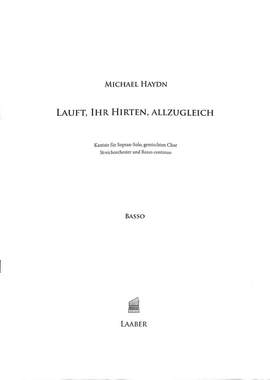 Haydn, J M: Lauft ihr Hirten allzugleich