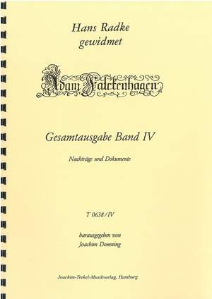 Falckenhagen, A: Gesamtausgabe 4 Vol. 4