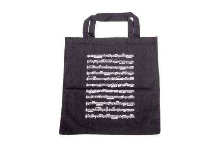 Tragtasche Notenlinie