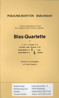 Stegmann, R: Blasquartette