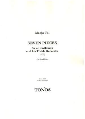 Tal, M: 7 pieces for a gentleman and his treble recorder