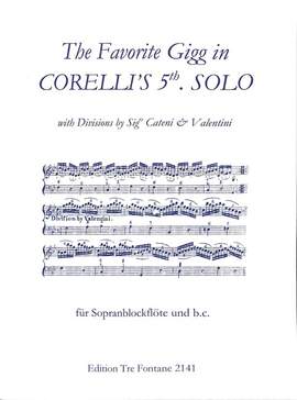 Corelli, A: The favorite Gigg in Corelli's 5th Solo