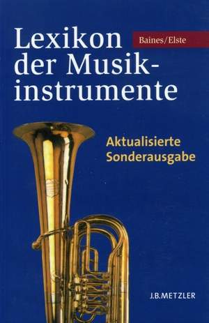 Baines, A: Lexikon der Musikinstrumente - aktualisierte Sonderausgabe
