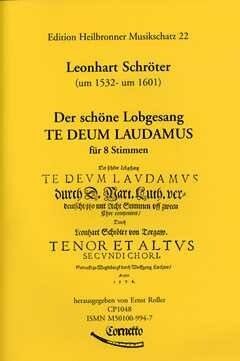 Schröter, L: Te deum laudamus
