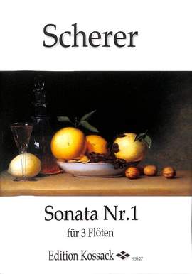 Scherer, J: Sonate 1 G-Dur