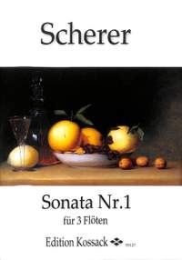 Scherer, J: Sonate 1 G-Dur
