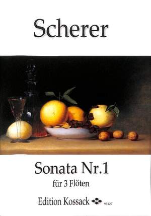 Scherer, J: Sonate 1 G-Dur