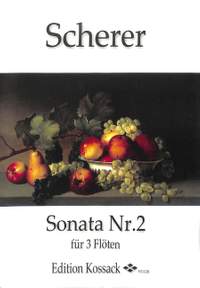 Scherer, J: Sonate 2 e-moll