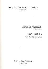 Mazzocchi, D: Pian piano a 5