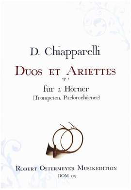 Chiapparelli, D: Duos et ariettes op 1