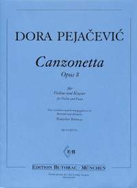 Pejačević, D: Canzonetta op 8