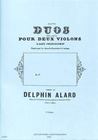 Alard, D: 4 Duos brillants op 27