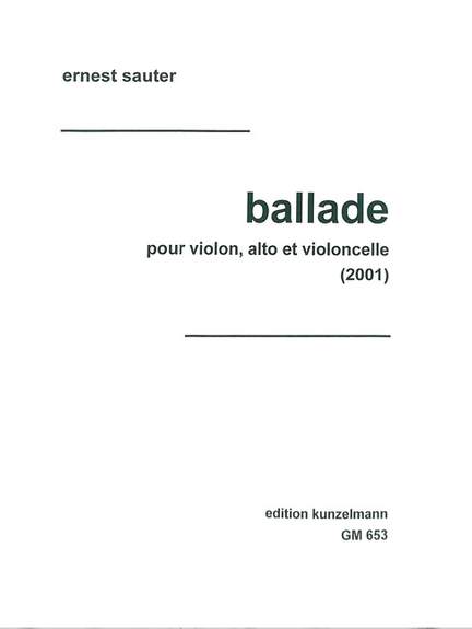 Sauter, E: Ballade