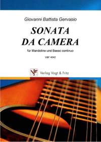 Gervasio, G B: Sonata da camera