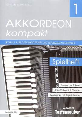 Schmieder, J: Akkordeon kompakt 1 - Spielheft