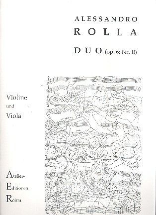 Rolla, A: Duo op 6/2