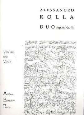 Rolla, A: Duo op 6/2